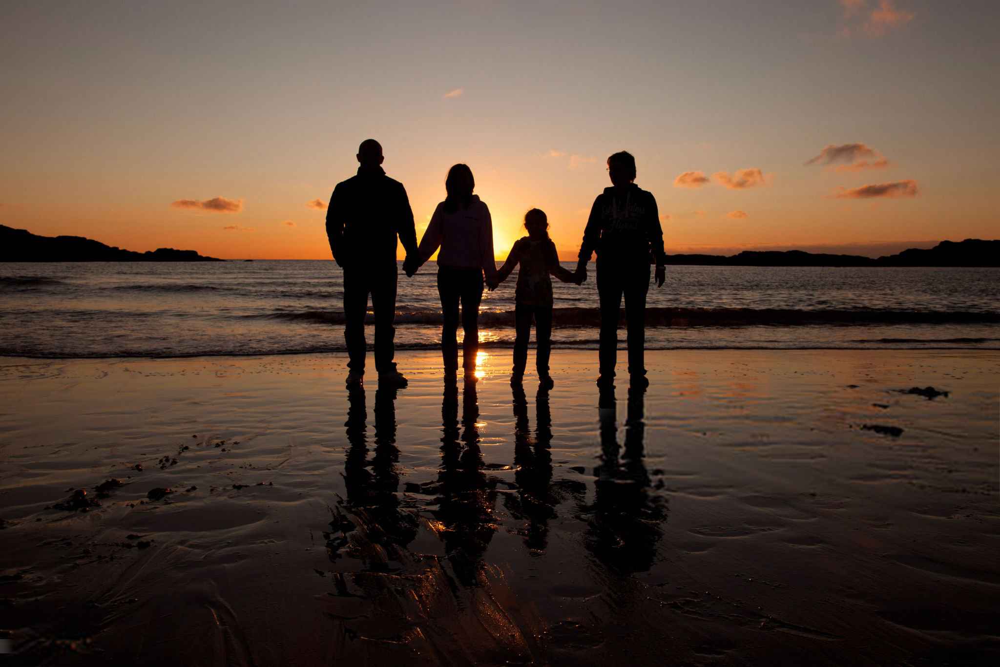 family silhoutte